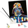 Image de Peinture CreArt Dark Vador / Star Wars Ravensburger Noir 24x30 cm 00.023.731