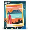 Image de CreArt - 30x40 cm Peinture par numeros Sunset