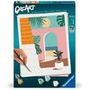 Image de CreArt 24x30 cm Vacation Mode, Adulte, Peinture par numéros, 25524,