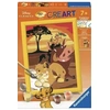 Image de CreArt - Peinture par numéro - Le Roi Lion