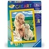 Image de CreArt Kids 18x24cm Amour maternel, Kit de peinture par numéros Numéro d'Art, Des 7 ans, 25827,