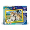 Image de CreArt Kids 18x24cm Petits léopards, Kit de peinture par numéros Numéro d'Art, Des 9 ans, 25832,
