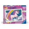 Image de CreArt Kids 18x24cm Licorne Néon, Kit de peinture par numéros Numéro d'Art, Des 7 ans, 25904,