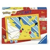Image de Peinture par numeros - Pikachu - Creart -