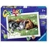 Image de CreArt Sleeping Cats and Dogs Couleur par kit de peinture par numéros