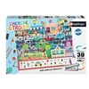 Image de Puzzle enfant 30 pièces En ville Cherche et trouve