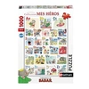 Image de Puzzle 1000 pièces L'abécédaire de Babar