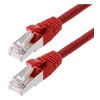 Image de Patchcable sf utp cat 5e rouge 5m - patchcable avec schmalem knickschutz helos 117832