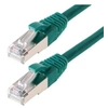 Image de Patchcable sf utp cat 5e verde 7,5m - patchcable avec schmalem knickschutz helos 117836