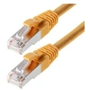 Image de Patchcable sf utp cat 5e jaune 7,5m - patchcable avec schmalem knickschutz helos 117837