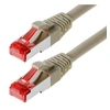 Image de Patchcable s ftp (pimf) cat 6 gris 3m - patchcable avec schmalem knickschutz helos 117975