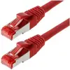 Image de Patchcable s ftp (pimf) cat 6 rouge 0,5m - patchcable avec schmalem knickschutz helos 117995
