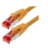 Image de Patchcable s ftp (pimf) cat 6 jaune 30m - patchcable avec schmalem knickschutz helos 118017