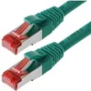 Image de Patchcable s ftp (pimf) cat 6 verde 1m - patchcable avec schmalem knickschutz helos 118020