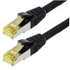 Image de Patchcable s ftp (pimf) cat 6a noir 10m - patchcable avec schmalem knickschutz helos 118125