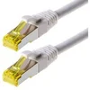 Image de Patchcable s ftp (pimf) cat 6a blanc 0,25m - patchcable avec schmalem knickschutz helos 118141