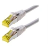 Image de Patchcable s ftp (pimf) cat 6a blanc 30m - patchcable avec schmalem knickschutz helos 118152
