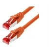 Image de Patchcable s ftp (pimf) cat 6 orange 30m - patchcable avec schmalem knickschutz helos 118183