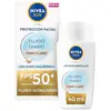 Image de Nivea Crème Solaire Pour Le Visage Sun Daily Fluid Spf50 Light Tone 40ml One Size