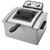 Image de PC-FR 1038 - Friteuse - 5 litres - 3 kWatt - inox/noir