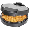 Image de Clatronic Gaufrier | avec Ø 18cm surface de cuisson antiadhésive | gaufrier en forme de coeur | avec degré de brunissage réglable en continu & feu de cuisson | 1000W | WA 3492 en occasion ou reconditionné