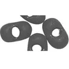 Image de Perle Rocaille - Noir mat - Papillon - 2 x 4 mm - 18 g