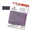 Image de Cordon en coton 1 mm, ciré - Lilas foncé