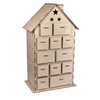 Image de Calendrier de l'avent maison à construire 25,5 x 17,5 cm