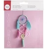 Image de Kit dreamcatcher attrape-rêves 14x41cm couleurs pastel -