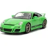 Image de Jeux de voiture 1/24 Jada Toys Fast and Furious 10 Porsche 911 GT3 997 2007 Vert TU JADA253203092