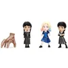 Image de Figurine Jada Toys Wednesday assortiments Diecast Nano Metalfigs Wave (x4) Noir 4 cm JADA253252040