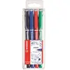 Image de Pochette 4 Feutres Staiblo Sensor Pointe fine 0,3mm Assortiment classique