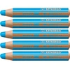Image de Crayon multi-talents woody 3 en 1, rond, cyan