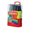 Image de Surligneur Stabilo BOSS ORIGINAL - BOSSparade avec accroche comprenant 4 surligneurs