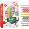 Image de STABILO - Crayon de couleur ergonomique - EASYcolors - Etui carton x 12 crayons de coloriage triangulaires - taille-crayon inclus - coloris assortis - Droitier en occasion ou reconditionné