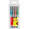 Image de Stylo roller worker colorful, étui de 4
