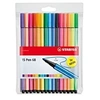 Image de Set de 15 feutres Stabilo Pen 68 dont 5 Fluorecentes