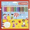 Image de Stabilo Trio Dick Crayons de couleur triangulaires épais 24er Set Mehrfarbig en occasion ou reconditionné