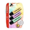Image de 4 stylos-feutres sensor f - pointe fine : turquoise + rose + lilas + vert clair