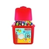 Image de Schoolbox x 38 crayons multi-talents woody 3in1 + 3 taille-crayons