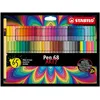 Image de STABILO Feutre dessin Pen 68 - Etui carton ARTY x 65 feutres de coloriage pointe moyenne - gamme ARTY en occasion ou reconditionné