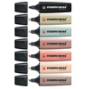 Image de BOSS NatureColors marqueur 6 pièce(s) Pointe biseautée Noir, Bronze, Vert, Gris, Vert clair