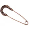 Image de Epingle à Kilt bout rond cuivré 75mm -(...) - Marron