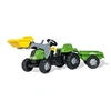 Image de Tracteur a pedales + remorque rollyKid-X