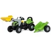 Image de Tracteur a pedales + remorque rollyKid Deutz-Fahr 5115 G TB