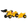 Image de Tracteur a pedales + remorque rollyKid CAT