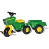 Image de Tracteur a Pedale + Remorque rollyTrac John Deere