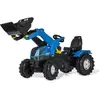 Image de Jeux de voiture - Farmtrac New Holland Avec Chargeur Rolly Toys Bleu TU 611256