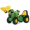Image de Jeux de voiture - X-Trac Premium John Deere 8400R incl chargeur XXL Rolly Toys Vert TU 651047