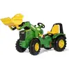 Image de Jeux de voiture - X-Trac Premium John Deere 8400R incl chargeur etc Rolly Toys Vert TU 651078